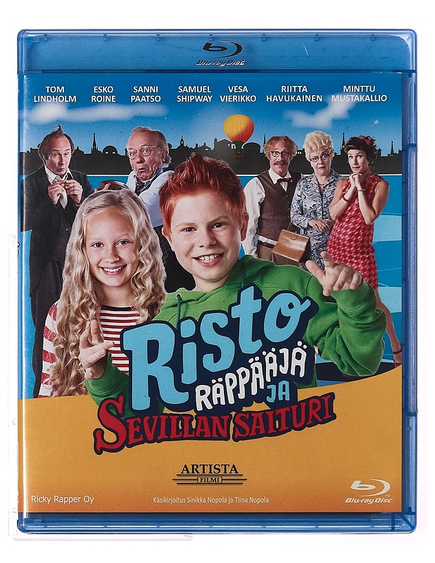 Risto Räppääjä ja Sevillan saituri - Blu-ray - Blu-ray-levyt - 10105317803 - 0