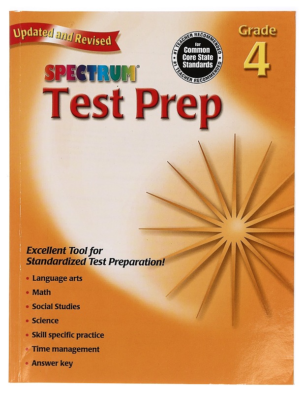 Spectrum Test Prep, Grade 4 - Tietokirjat ja oppaat - 10105317819 - 0