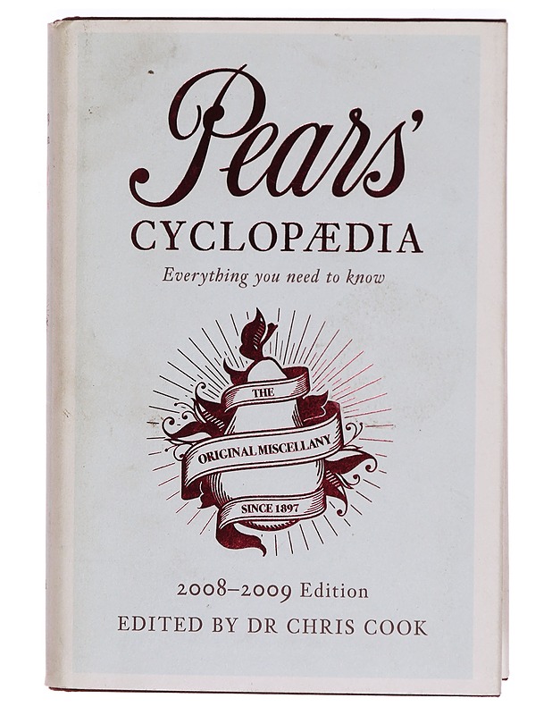 2008 To 2009 Pears Cyclopaedia - Tietokirjat ja oppaat - 10105317827 - 0