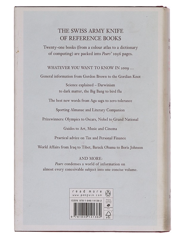 2008 To 2009 Pears Cyclopaedia - Tietokirjat ja oppaat - 10105317827 - 1