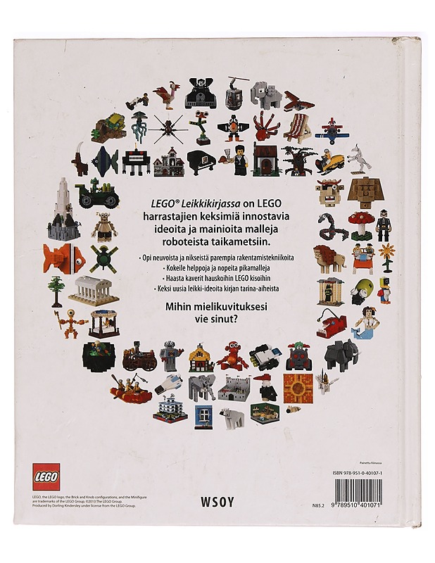 LEGO leikkikirja : ideoita rakentamiseen ja leikkimiseen - Daniel Lipkowitz - Lastenkirjat - 10105317830 - 1