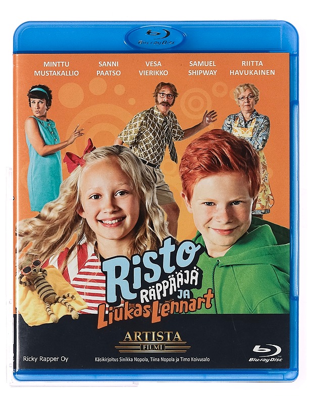 Risto Räppääjä ja Liukas Lennart - Blu-ray - Blu-ray-levyt - 10105317843 - 0