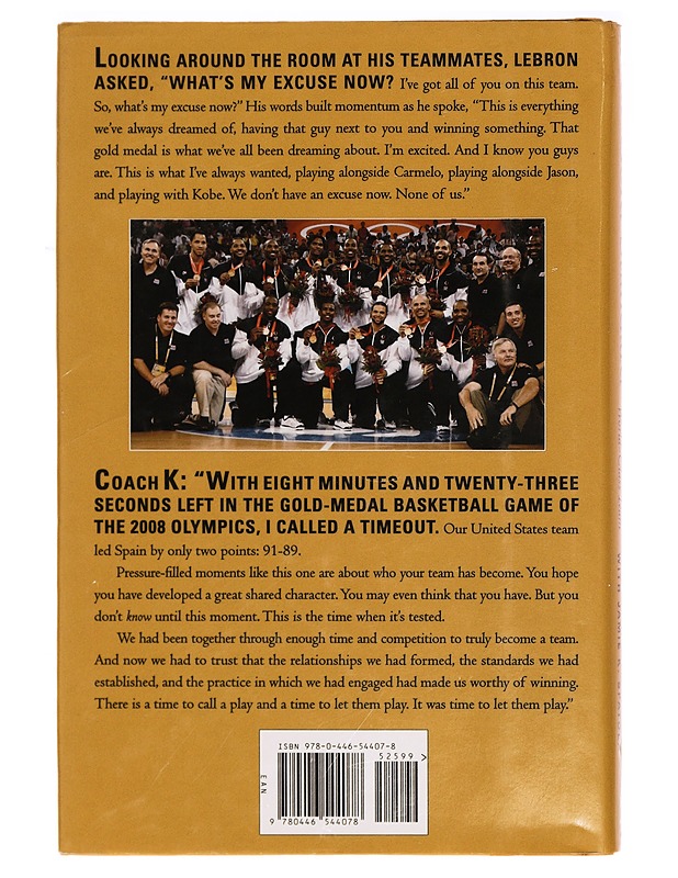 The Gold Standard : building a world-class team - Mike Krzyzewski - Tietokirjat ja oppaat - 10105317941 - 1