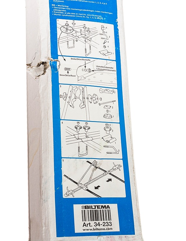 BILTEMA polkupyörän pidike kattotelineeseen - Muut urheiluvälineet ja vapaa-aika - 10105317993 - 1