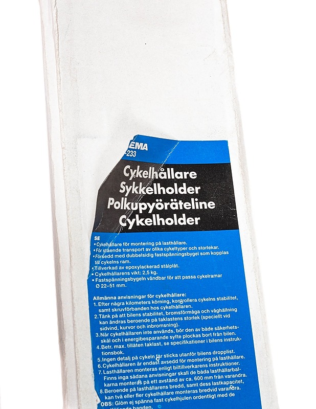 BILTEMA polkupyörän pidike kattotelineeseen - Muut urheiluvälineet ja vapaa-aika - 10105317993 - 2