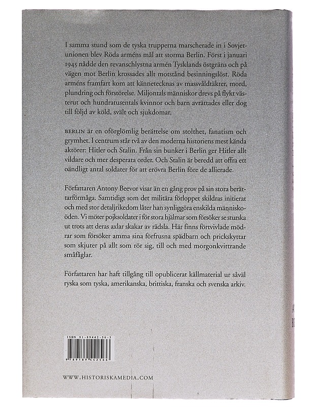 Berlin : slutstriden 1945 - Antony Beevor - Historiakirjat - 10105318031 - 1