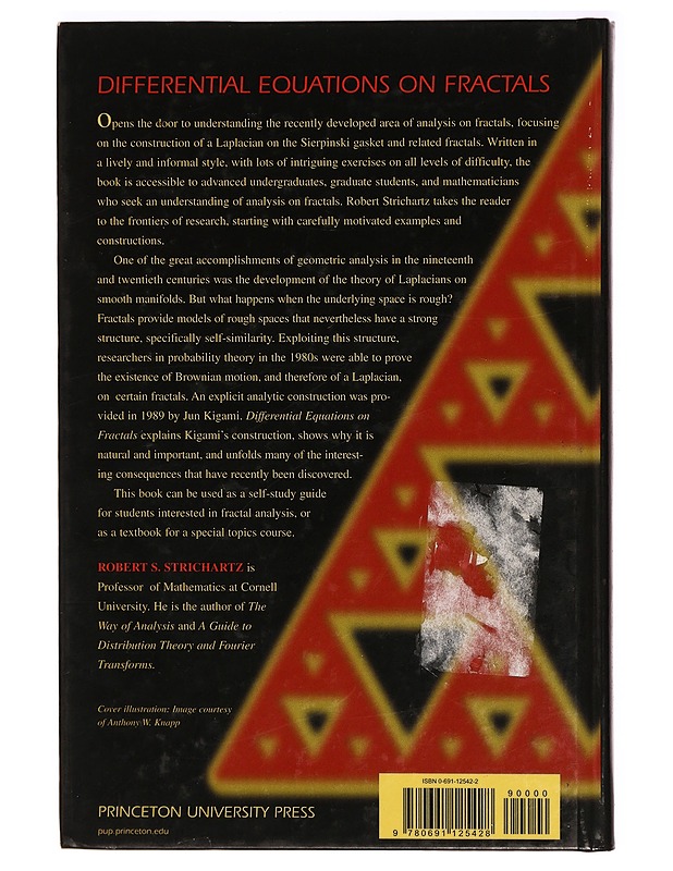 Differential equations on fractals - Tietokirjat ja oppaat - 10105318035 - 1