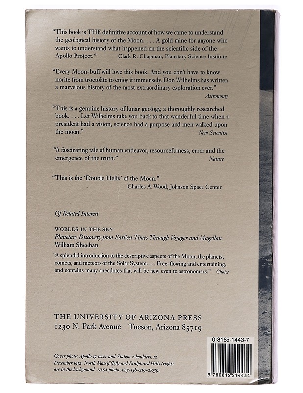 To a Rocky Moon: A Geologist's History of Lunar Exploration - Don E. Wilhelms - Tietokirjat ja oppaat - 10105318045 - 1