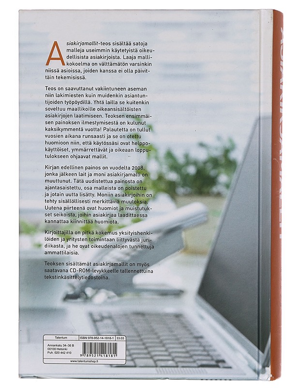 Asiakirjamallit - Järvensivu, Petri - Tietokirjat ja oppaat - 10105318096 - 1