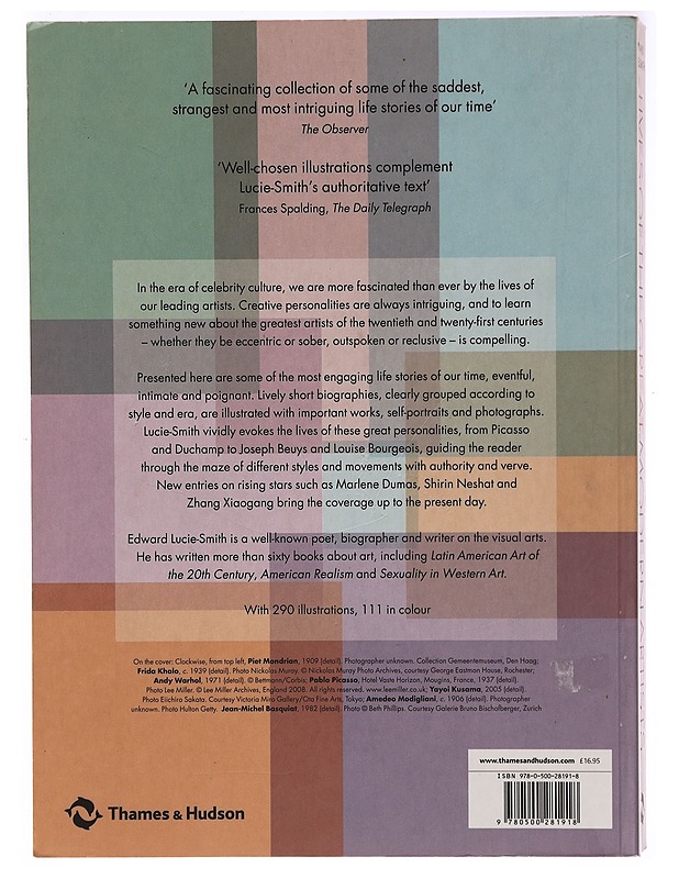 Lives of the great modern artists - Edward Lucie-Smith - Elämäkerrat ja muistelmat - 10105318152 - 1