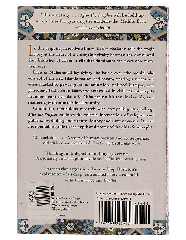 After the Prophet : the epic story of the Shia-Sunni split in Islam - Lesley Hazleton - Tietokirjat ja oppaat - 10105318176 - 1