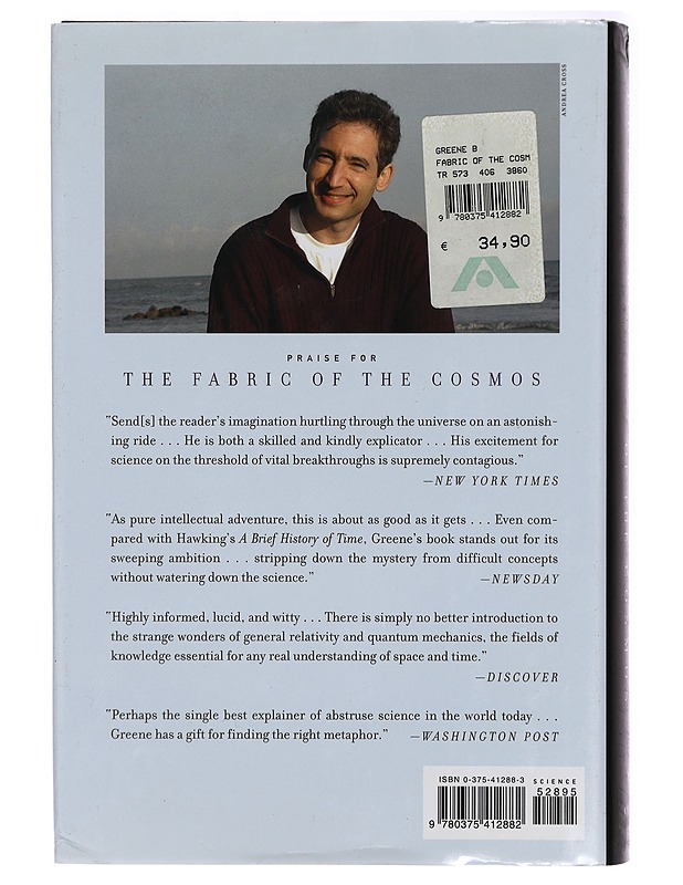 The fabric of the cosmos : space, time, and the texture of reality - Brian Greene - Tietokirjat ja oppaat - 10105318242 - 1