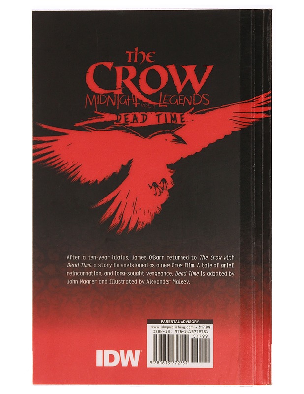 The Crow Midnight Legends Volume 1: Dead Time - John Wagner - Sarjakuvat - 10105318356 - 1