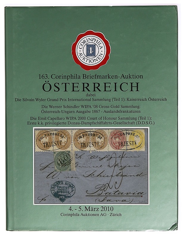 163 Corinphilia briefmarken-auktion Österreich - Tietokirjat ja oppaat - 10105318421 - 0