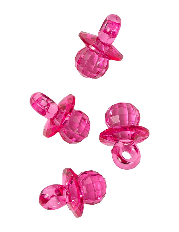 Tuttuamuletti, 4 kpl - Magentta - Askartelu - 10105318506 - 0