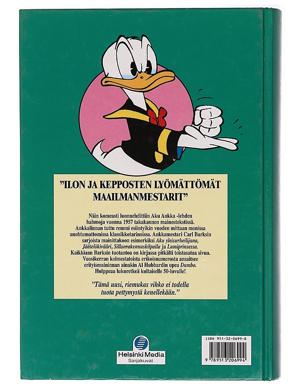 Aku Ankka : näköispainos vuosikerrasta 1957 - Disney, Walt - Sarjakuvat - 10105318533 - 1