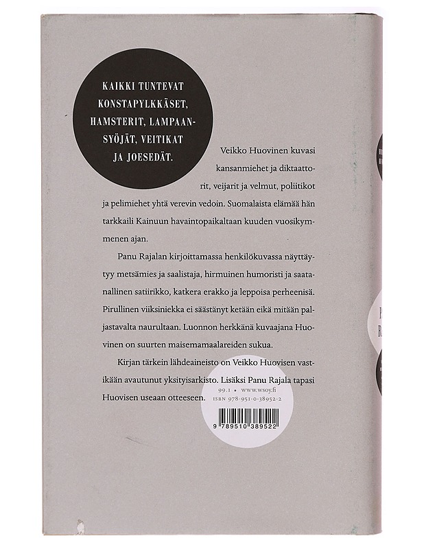Hirmuinen humoristi : Veikko Huovisen satiirit ja savotat - Panu Rajala - Elämäkerrat ja muistelmat - 10105318671 - 1