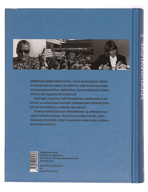 Valtaan ja vastavirtaan - Jukka Kortti - Historiakirjat - 10105318700 - 1