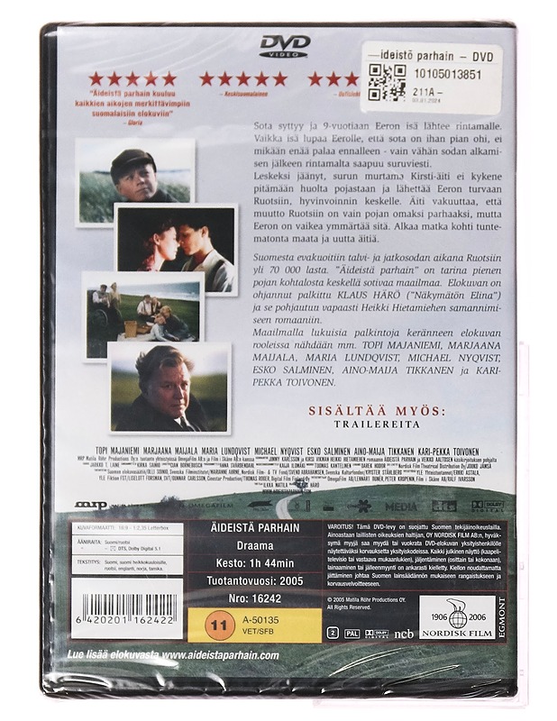 Äideistä parhain - DVD - DVD-elokuvat - 10105318784 - 1