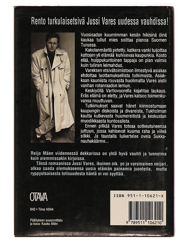 Sukkanauhakäärme : romaani - Reijo Mäki - Jännitys ja dekkarit - 10105318821 - 1