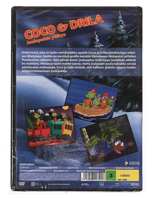 Coco & Drila: Joulupukin yllätys - DVD - DVD-elokuvat - 10105318840 - 1