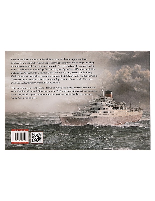 Union-Castle Liners - William H. Miller - Tietokirjat - 10105318850 - 1
