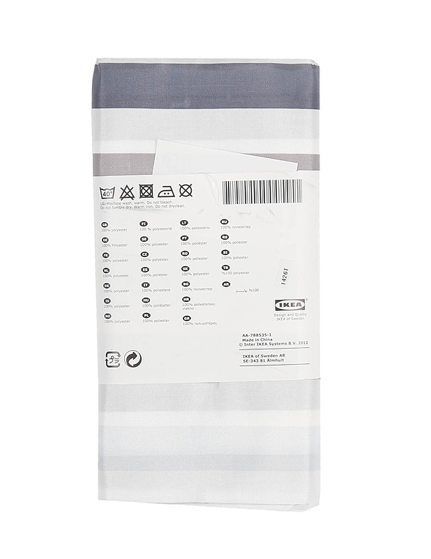 IKEA Bredgrund suihkuverho, 180x200 cm - Verhot ja kapat - 10105318865 - 1