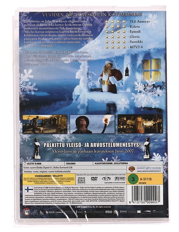 Joulutarina - DVD - DVD-elokuvat - 10105318900 - 1