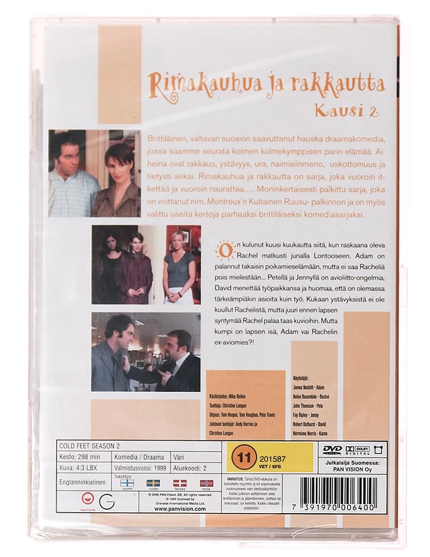 Rimakauhua Ja Rakkautta: Kausi 2 - DVD - DVD-elokuvat - 10105319008 - 1