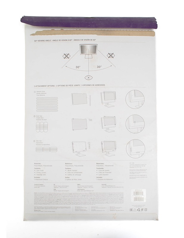 TARGUS tietoturvasuoja näyttöön, 23" - Muut urheiluvälineet ja vapaa-aika - 10105319121 - 1