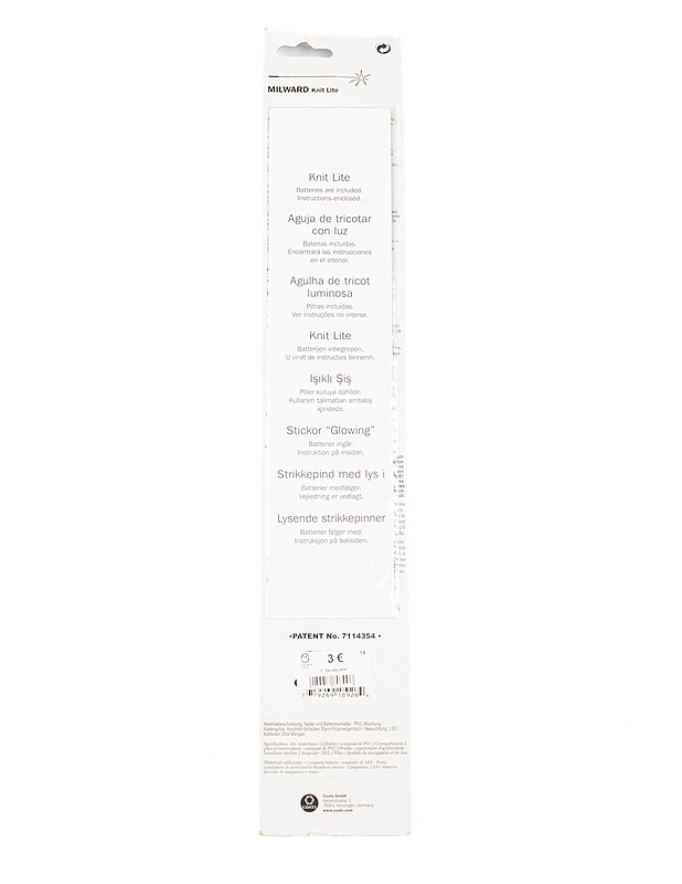 MILWARD Knit Lite neulepuikot, 33 cm - Käsityö - 10105319856 - 1