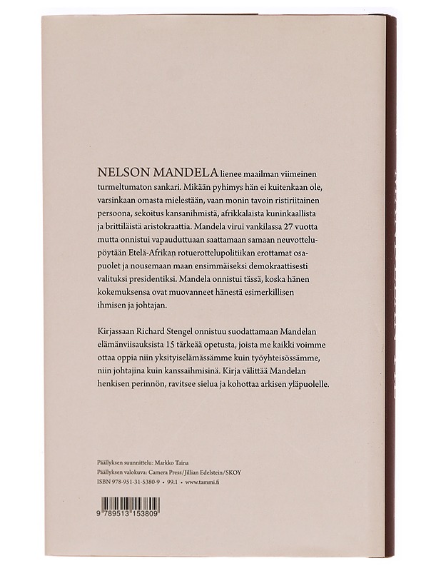 Mandelan tie : 15 oppituntia elämästä, rakkaudesta ja rohkeudesta - Stengel, Richard - Elämäkerrat ja muistelmat - 10105319958 - 1