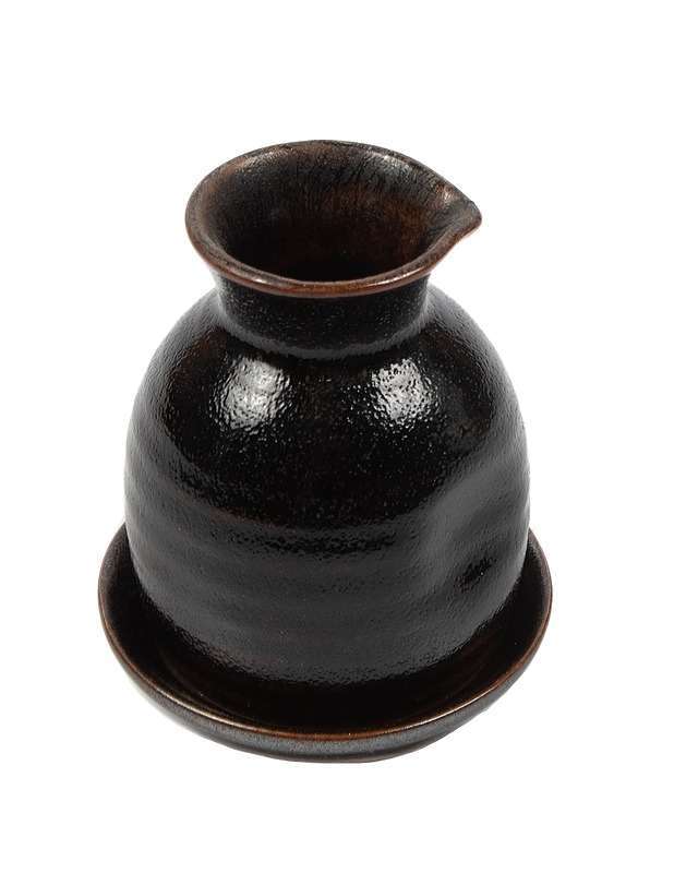 Keraaminen kaadin ja aluslautanen - Tarjoiluastiat - 10105320043 - 0