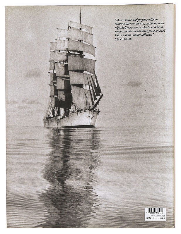 Viimeiset tuulten laivat : otteita Alan Villiersin teoksista - Villiers, Alan - Tietokirjat ja oppaat - 10105320235 - 1