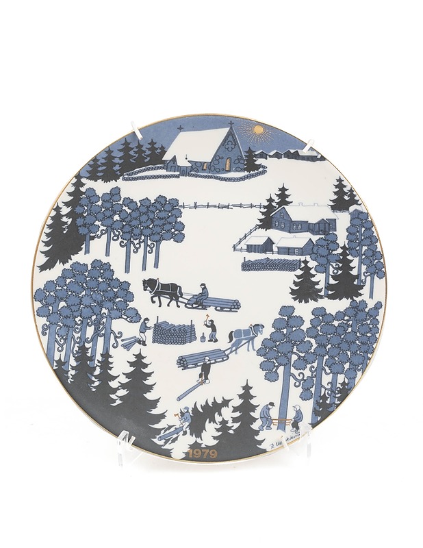 ARABIA Joululautanen 1979 - Designsuosikit - 10105320523 - 0