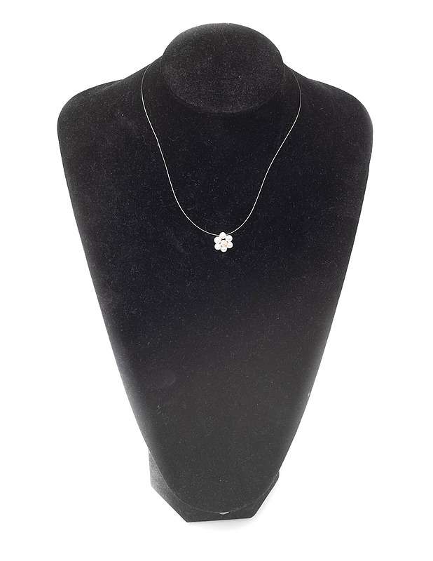 Vaijerikaulakoru kukka riipuksella - Korut - 10105320549 - 0