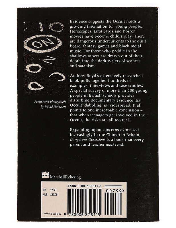 Dangerous Obsessions - Andrew Boyd - Tietokirjat ja oppaat - 10105320740 - 1