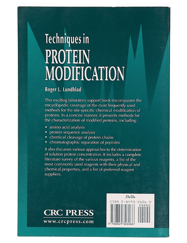 Techniques in Protein Modification - Tietokirjat ja oppaat - 10105320957 - 1