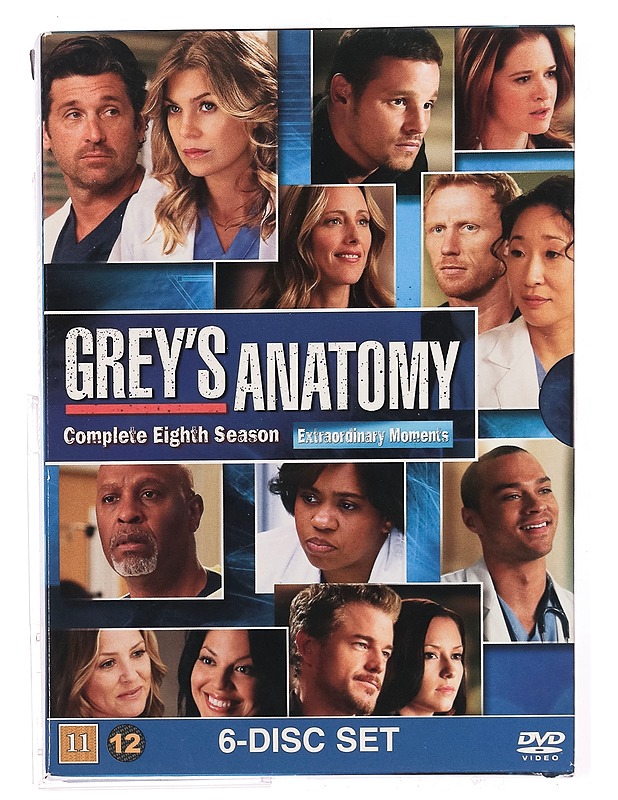 Grey's anatomy : complete eighth season - DVD - DVD-elokuvat - 10105321041 - 0