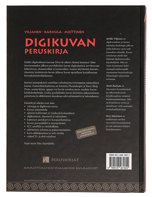 Digikuvan peruskirja - Viljanen, Jarkko - Tietokirjat ja oppaat - 10105321541 - 1