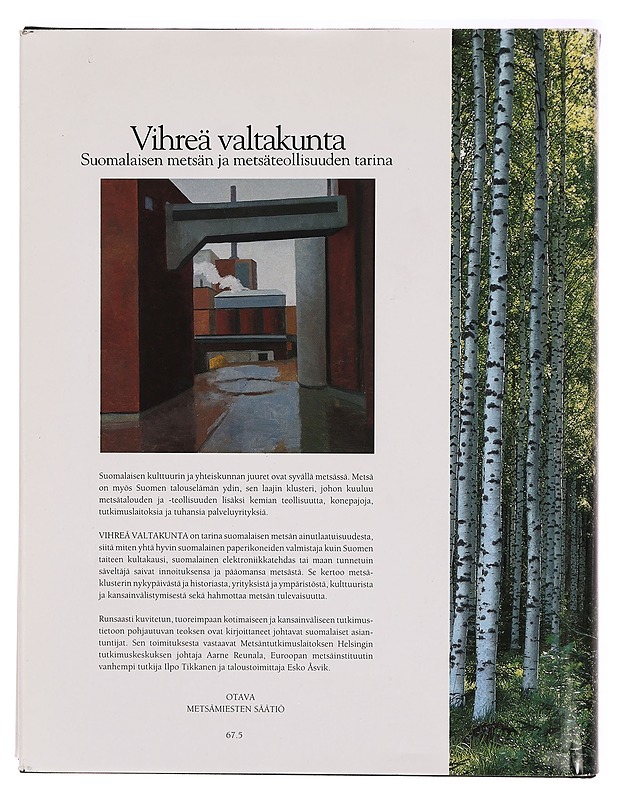 Metsäklusterin tutkimus ja koulutus jalostuu osaamiseksi - Hellström, Eeva - Tietokirjat ja oppaat - 10105321674 - 1