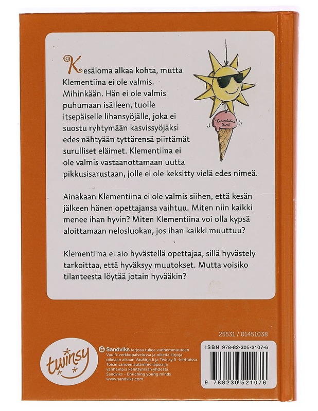 Klementiinan päätös - Pennypacker, Sara - Lastenkirjat - 10105321879 - 1