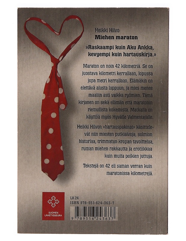 Miehen maraton - Heikki Hilvo - Tietokirjat ja oppaat - 10105321931 - 1