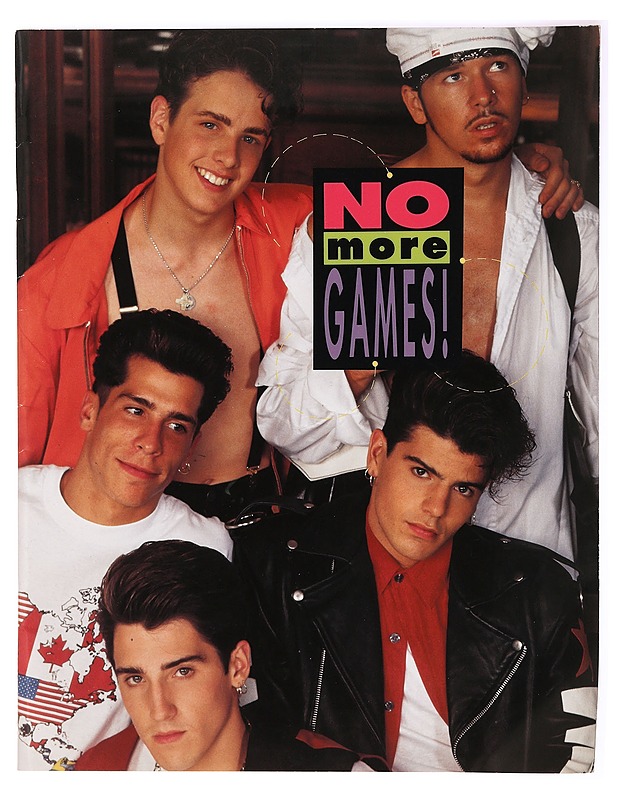 No More Games! - New Kids On The Block - Musiikki- ja elokuvakirjat - 10105322050 - 0