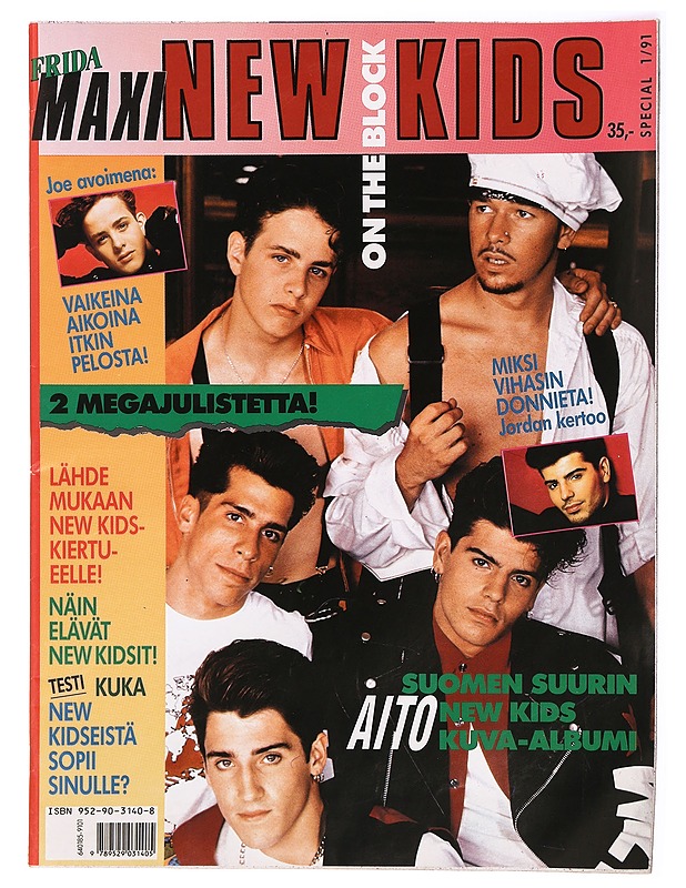 Frida Maxi: new Kids On The Block - Lehdet - 10105322064 - 0
