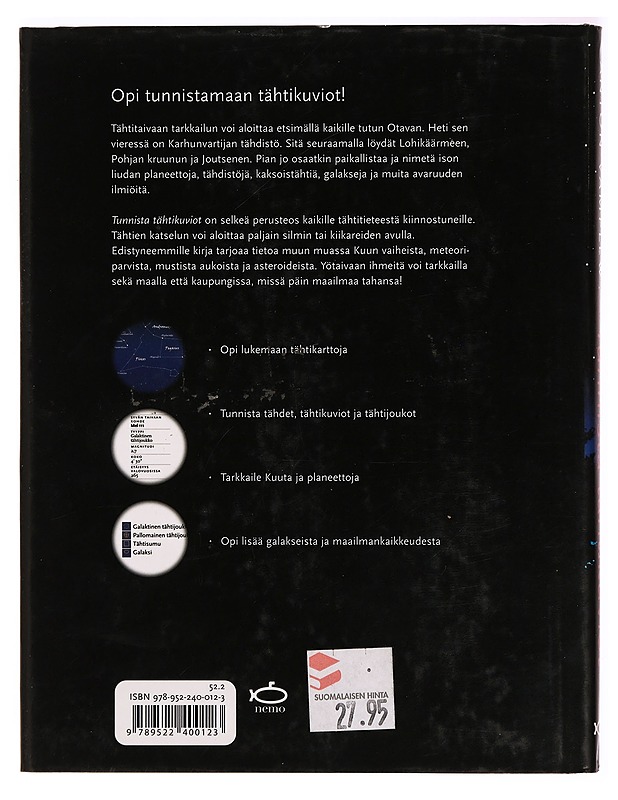 Tunnista tähtikuviot - Vamplew, Anton - Tietokirjat ja oppaat - 10105322364 - 1