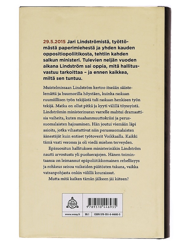 Syvään päähän : muistelmani - Jari Lindström - Elämäkerrat ja muistelmat - 10105322581 - 1