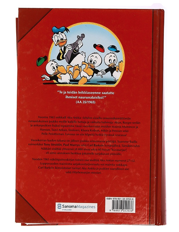 Aku Ankka : näköispainos vuosikerrasta 1965, II osa - Kirsi Fugazzotto - Sarjakuvat - 10105322715 - 1
