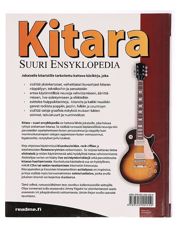 Kitara : suuri ensyklopedia - Rusty Cutchin - Musiikki- ja elokuvakirjat - 10105322747 - 1