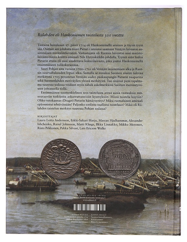 Riilahden taistelu 1714 - Pekkanen, Risto - Historiakirjat - 10105322950 - 1
